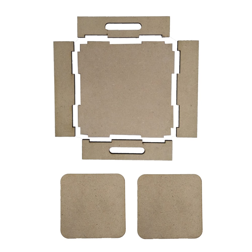 Image Transfer on Tray and Square Tea Coasters DIY kit by Penkraft view 2