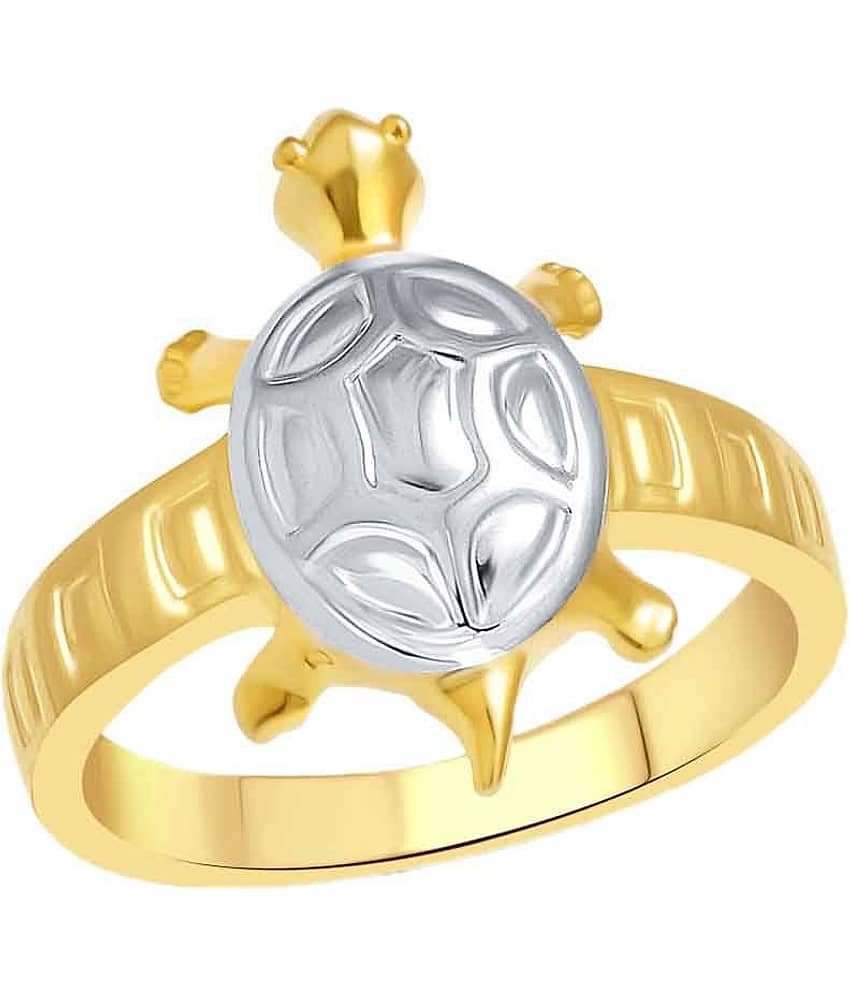 Vighnaharta - Gold Rings Combo (Pack of 1) view 2