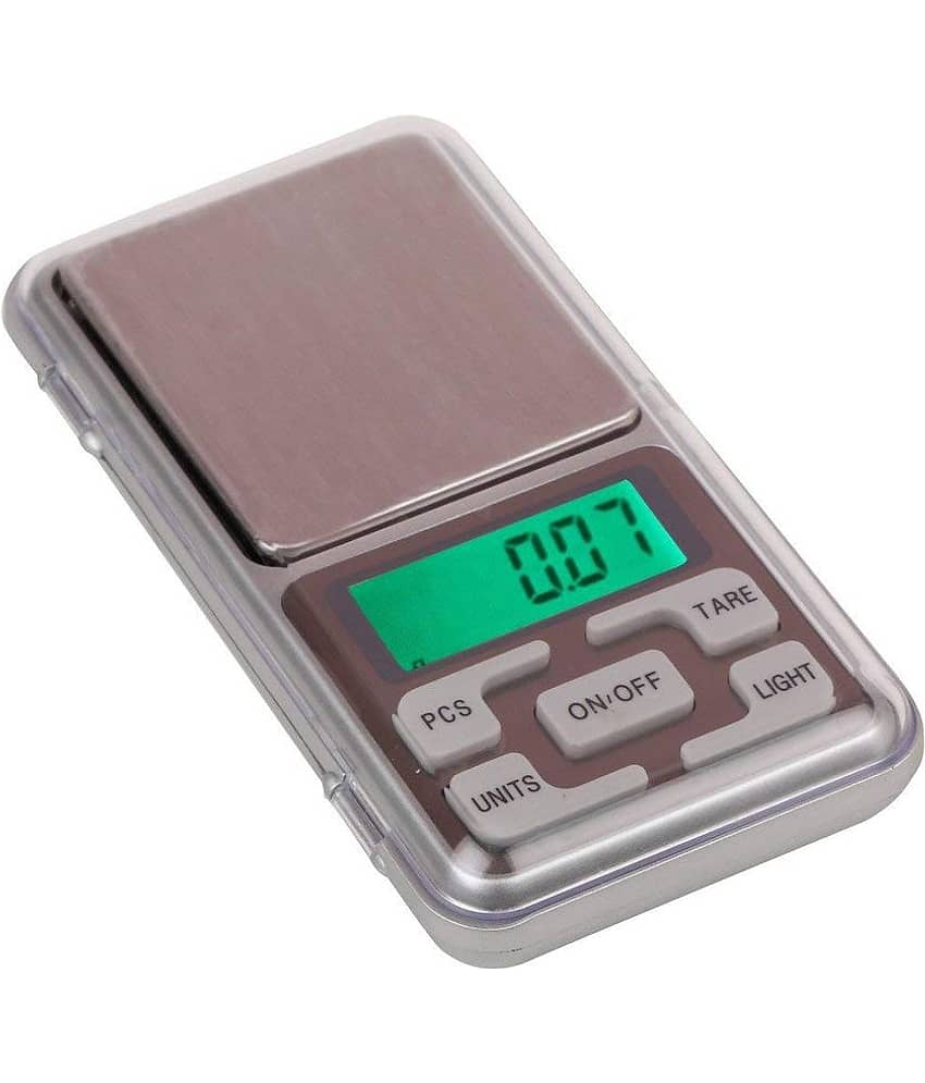 Gatih Digital Pocket Scale 0.01G To 200G For Kitchen Jewelry Weighing Silver Glossy view 2