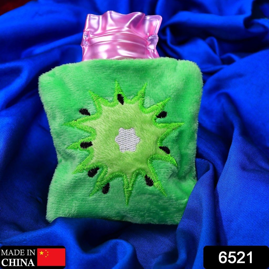 Green Sun Compact Hot Water Bag with Cover – Pain Relief Warmer for Neck, Shoulders, Hands, Feet & Menstrual Cramps view 2