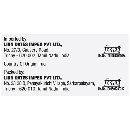 Lion Dates, 500 gm Pouch view 2