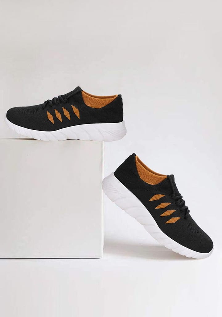 Ontour Solid Sports Running Shoes For Men Pack Of 2 view 2