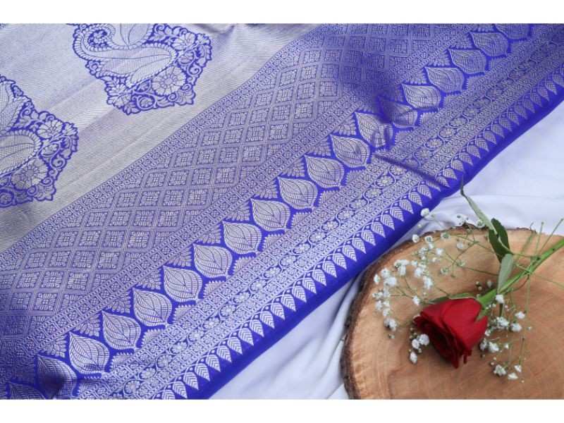Mustard Yellow Handloom Kanchipuram Silk Pattu Sareee view 2