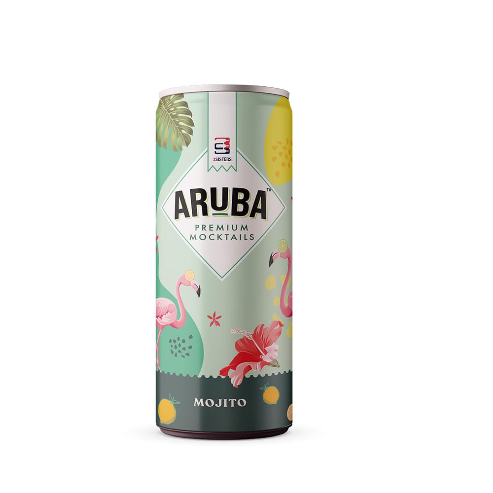 "Aruba" Mixers - Mojito (Pack of 12 Cans) - 250ML