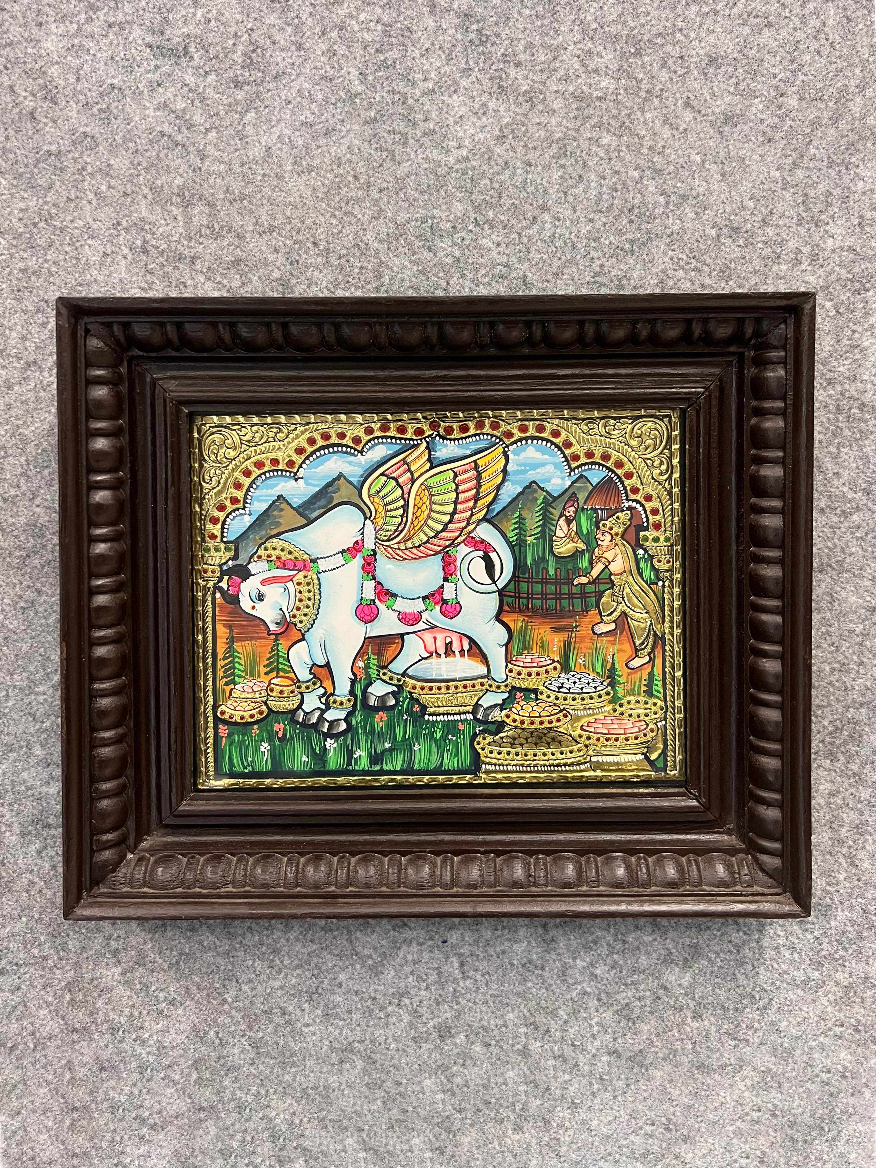 Kamadhenu - With Frame 13 x 11 view 2
