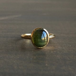 Cat's Eye Stone Ring Adjustable Ring for Women