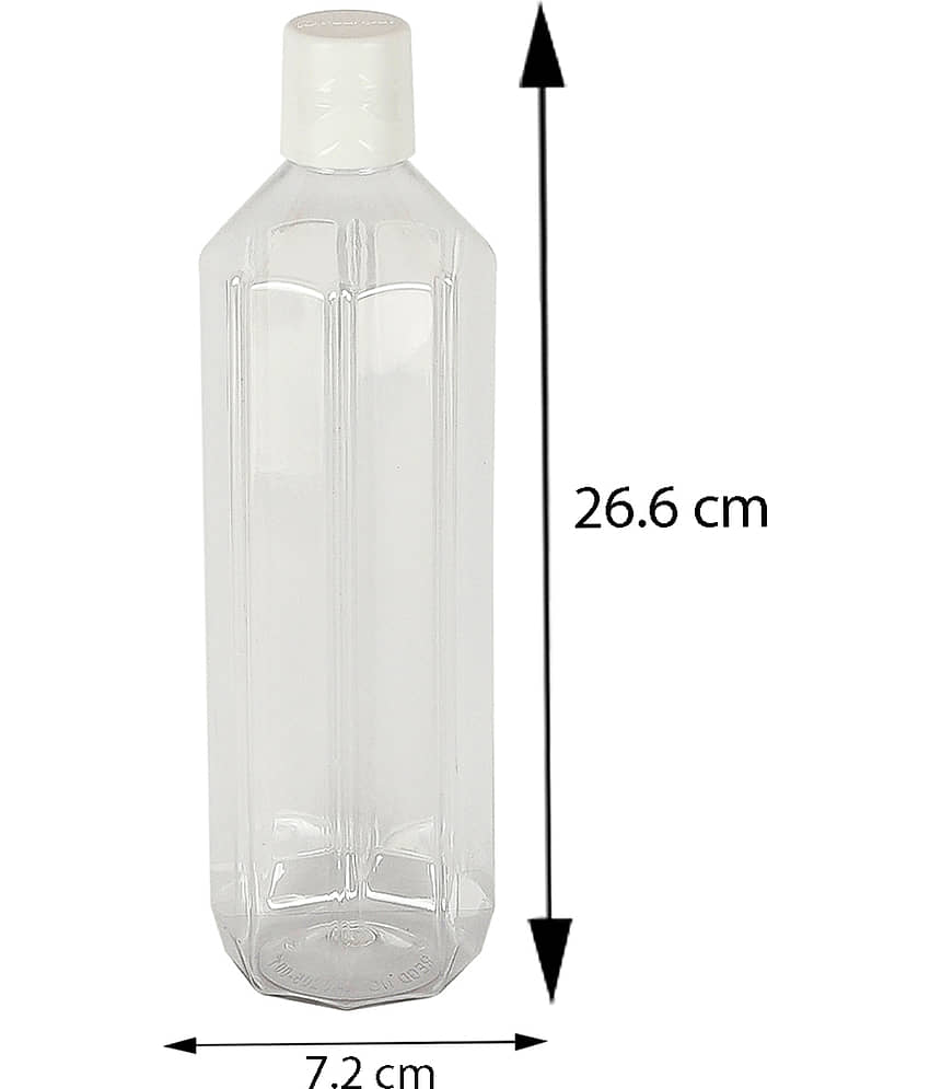 PearlPet Gemini-blue Transparent PET Water Bottle 1000 mL ( 6 ) view 2