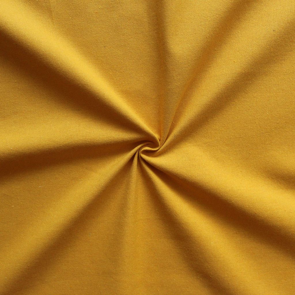 AIRWILL 100% Cotton Solid Pattern 4 Seater Square Table Cover Sized, 56x56 inches (Yellow, Pack of 1) view 2