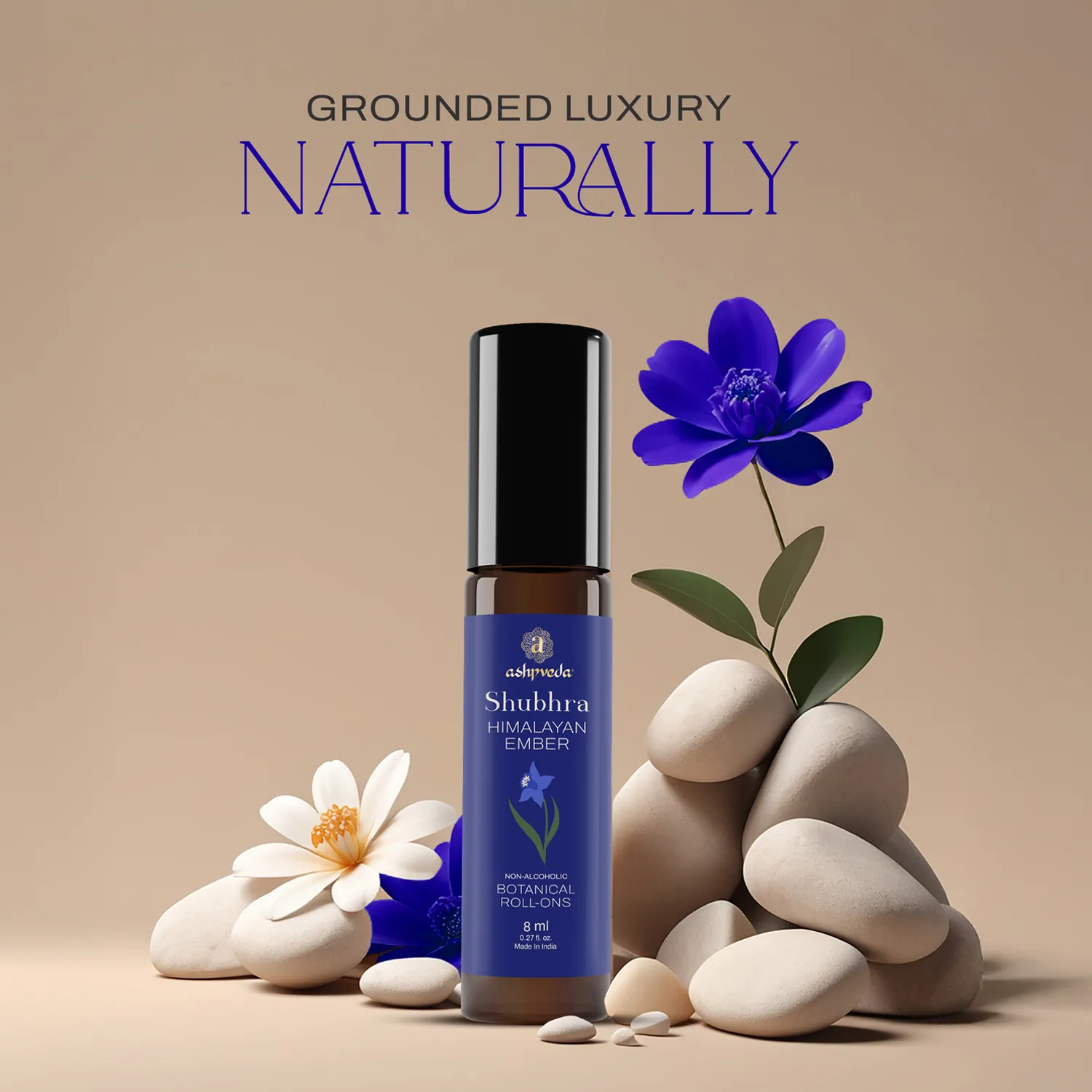 Ashpveda Himalayan Ember Roll-On Attar Natural Fragrance view 2