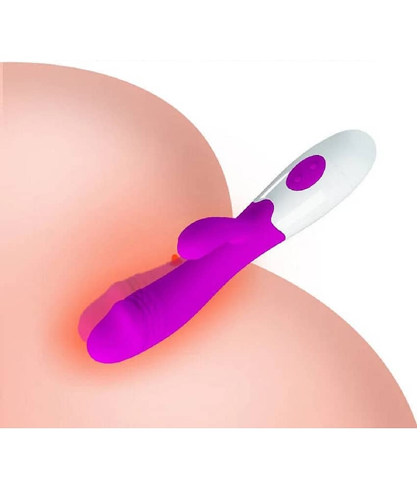 NAUGHTY TOYS 10 SPEED G*SPOT RABBIT VIBRATING DILDO VIBRATOR FOR WOMEN BY KAMAHOUSE(LOW PRICE SEX TOY)
