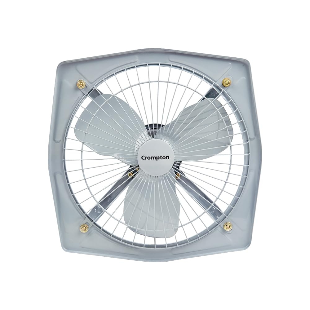 Crompton Drift Air Plus Metal 38 Watts Exhaust Fan, 8-inch - Silver