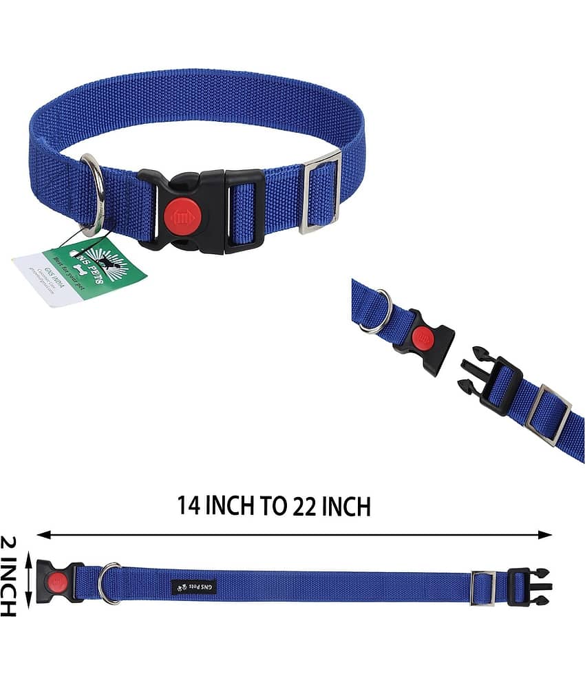 GNS PETS - Fluorescent Orange Collar ( Medium ) view 2
