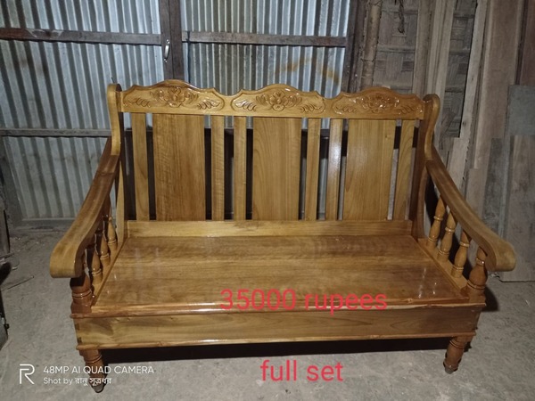 Wooden Sofa Set