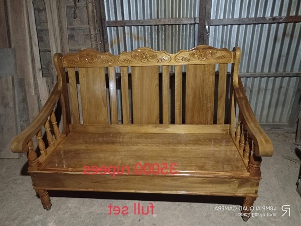 Wooden Sofa Set view 2