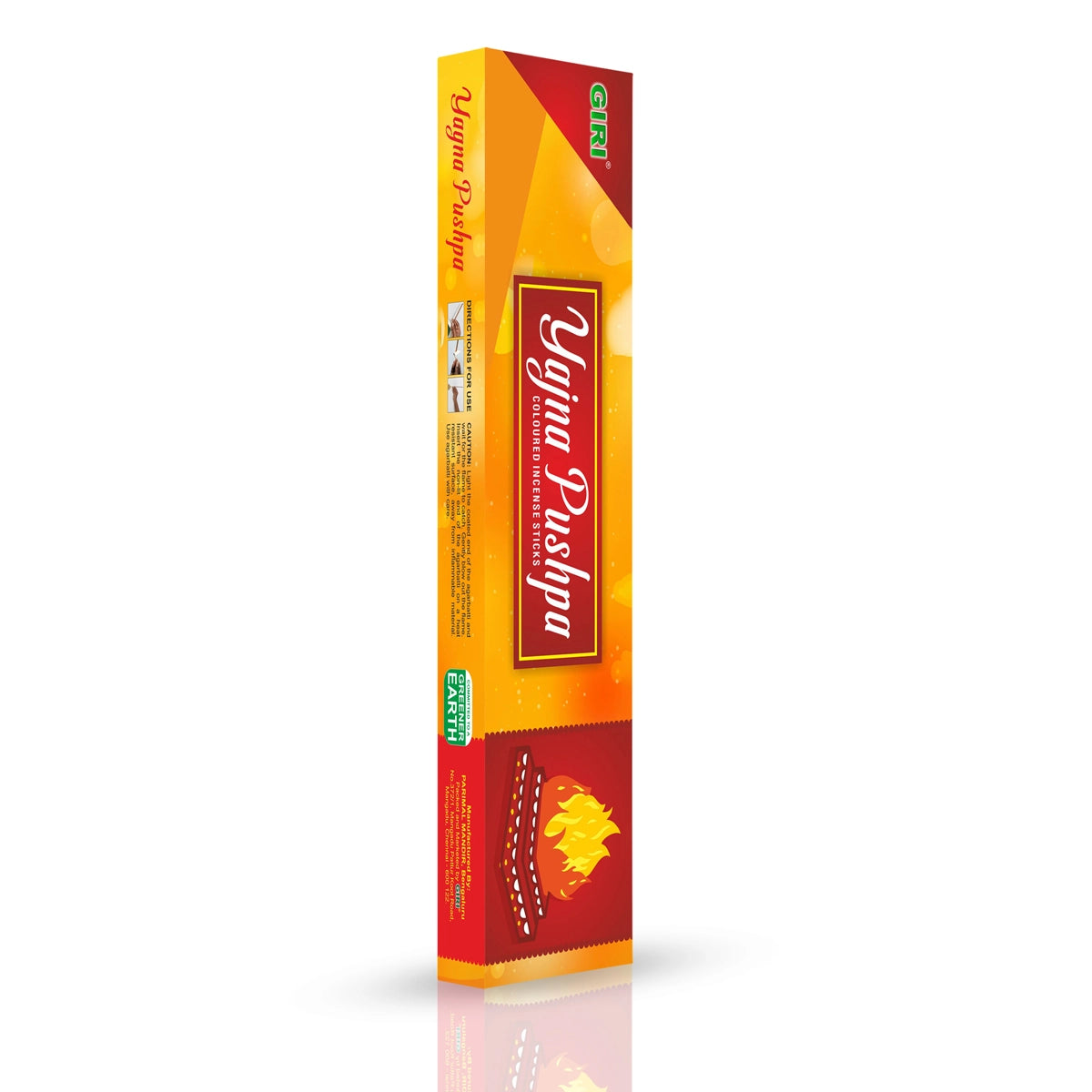 Giri Yajna Pushpa Incense Sticks - 35 Sticks | Fresh Fragrance Agarbathi | Agarbatti for Pooja view 2