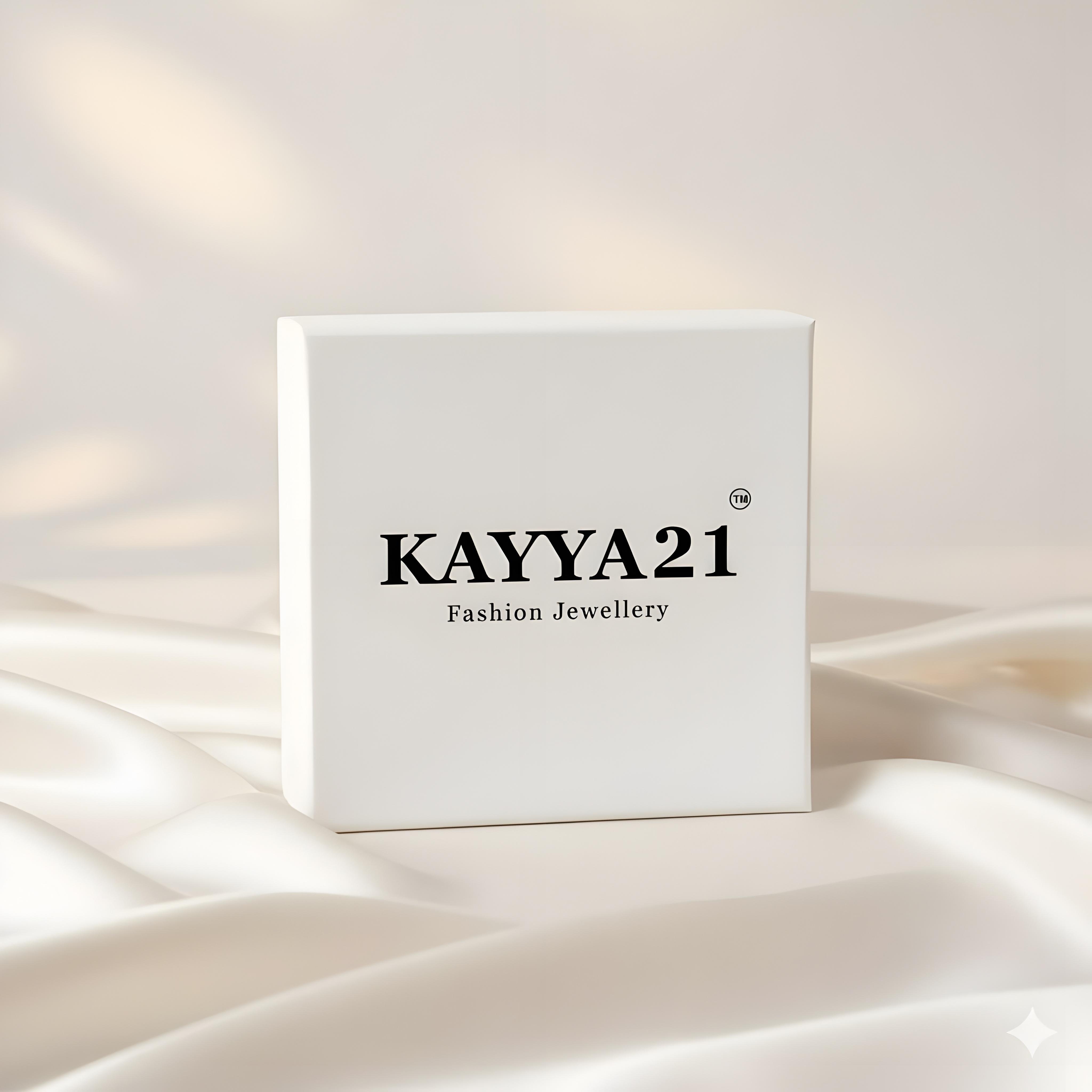 KAYYA21 Rozana Floral Pearl Gold Earrings for Women | Lightweight Stainless Steel Daily Wear Jewellery view 2