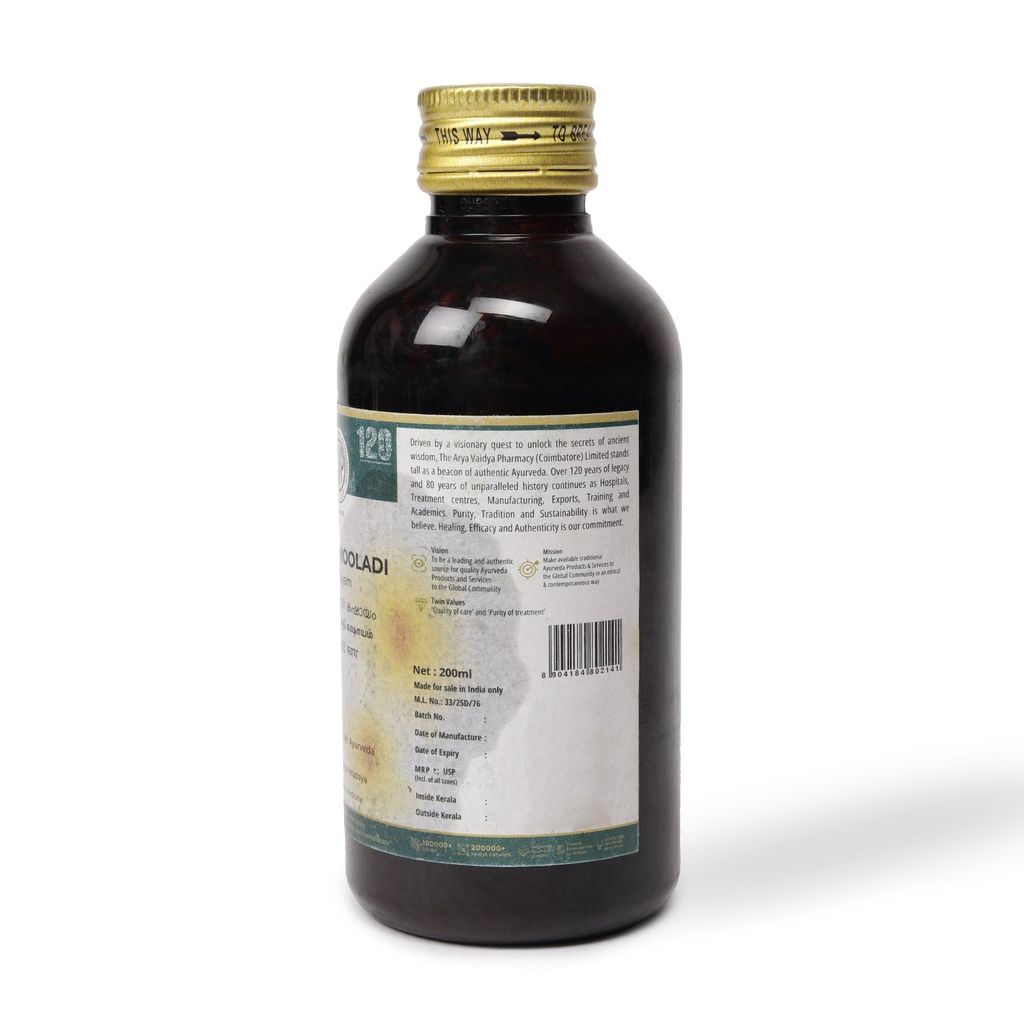 Patolamooladi Kashayam 200 ML - Damaged view 2