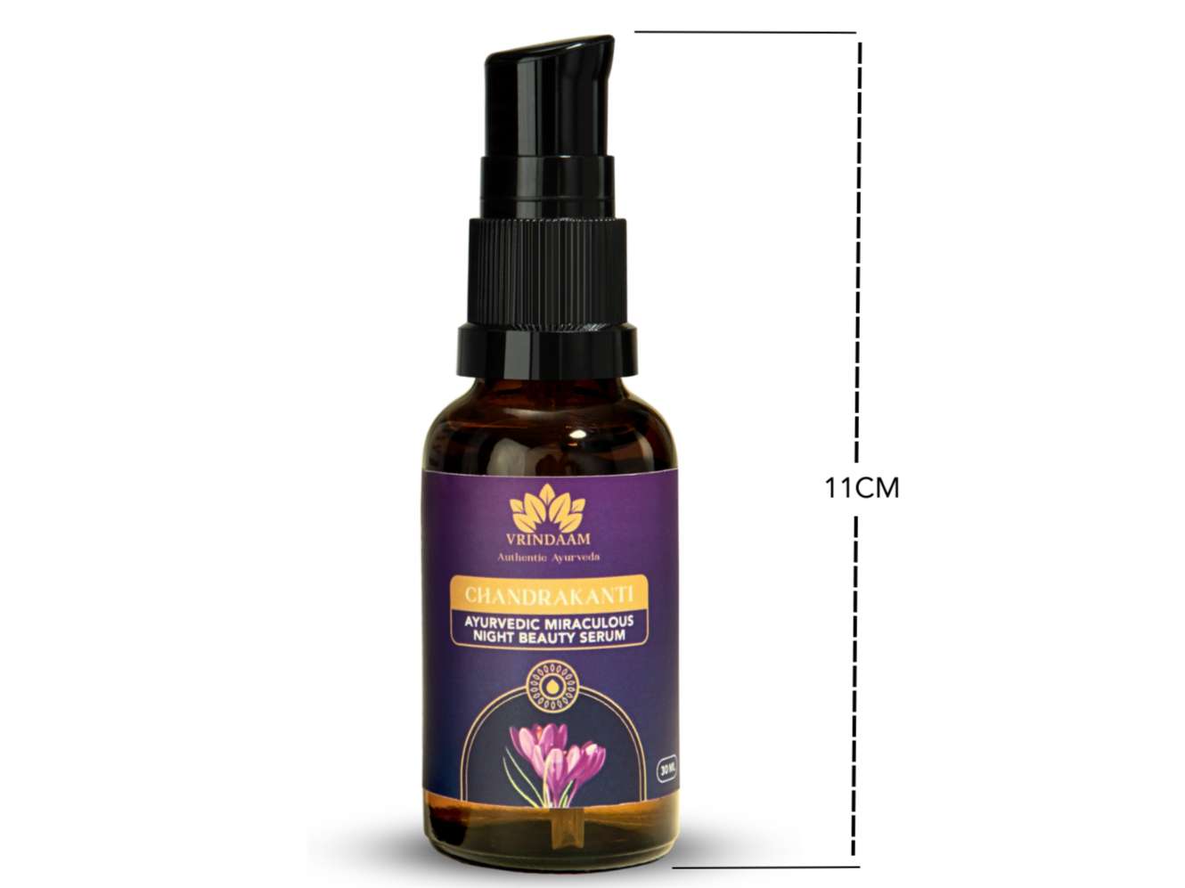 Chandrakanti Ayurvedic Miraculous Night Beauty Serum 30ml view 2