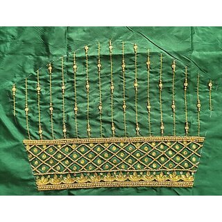 OMSAIFAB Cotton Silk Self Design Blouse Material view 2