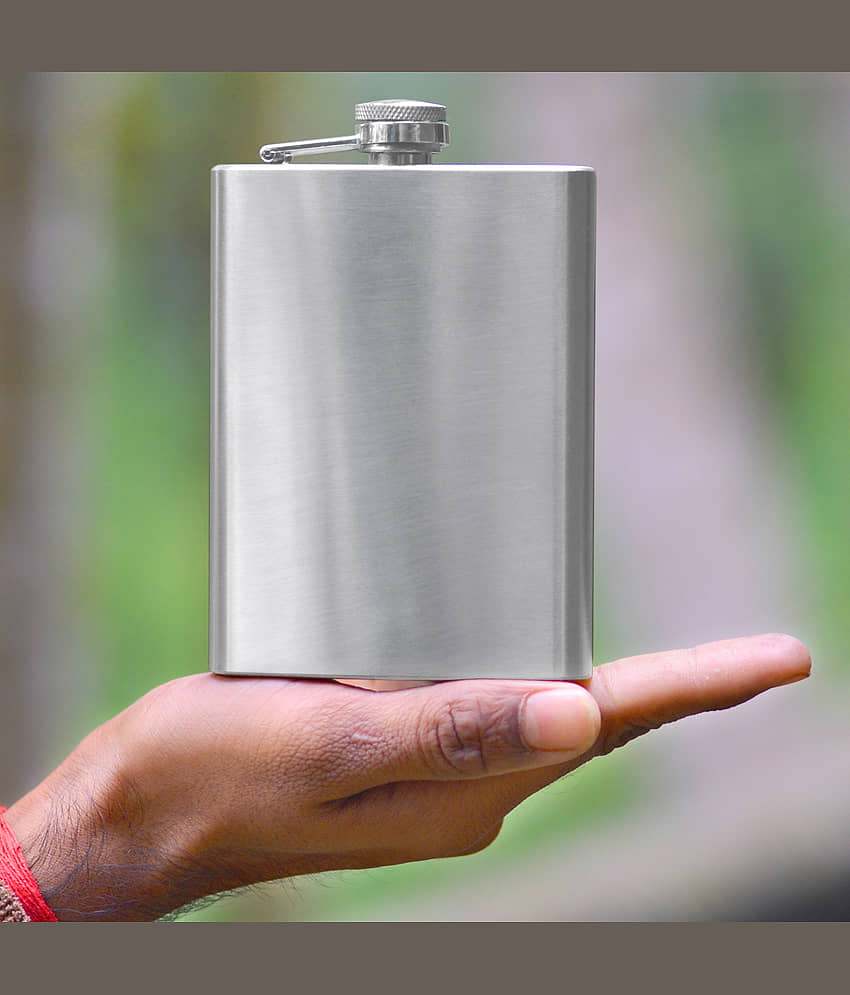 JMALL Steel Hip Flask view 2