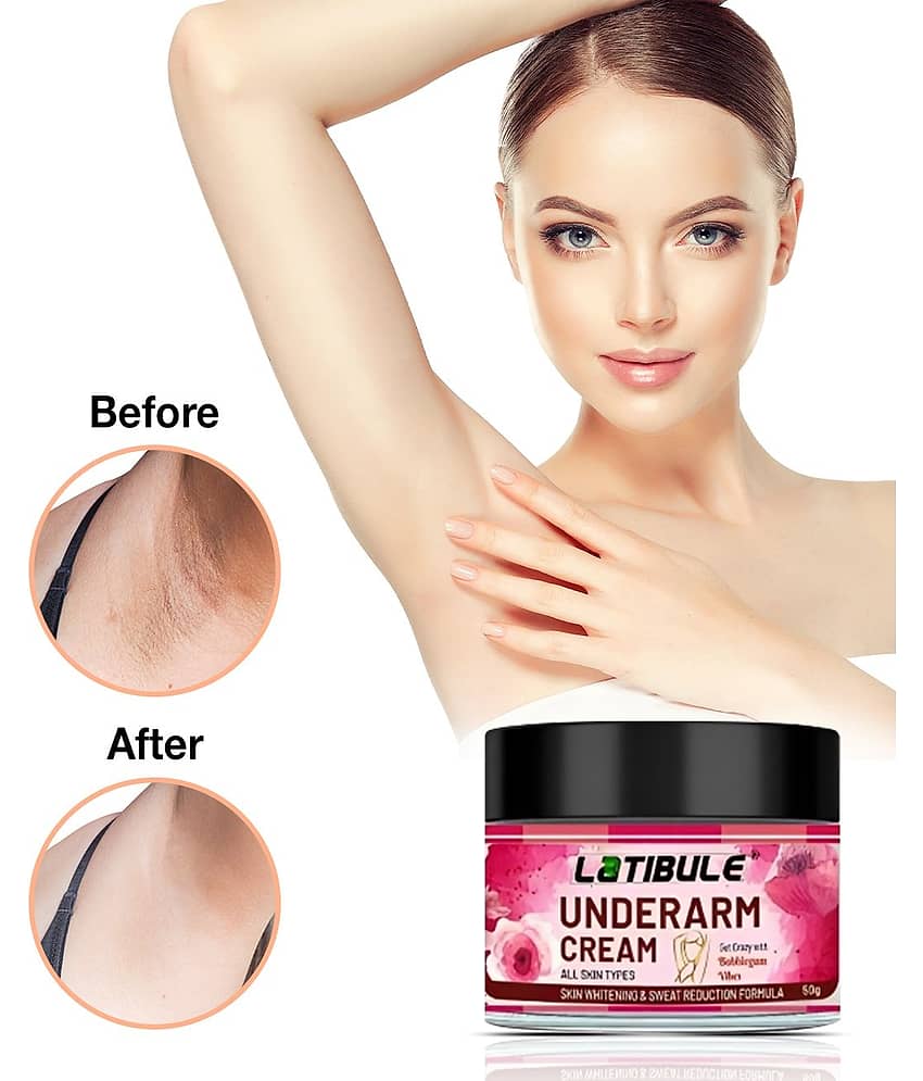 Latiblue Underarm Whitening skin brightening Cream 50 gm view 2