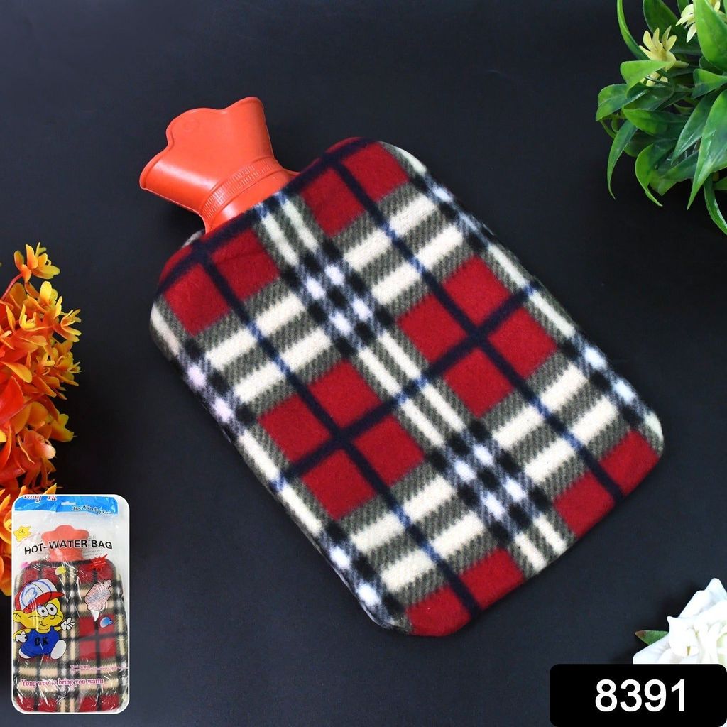 Hot Water Bottle Bag With Cover For Pain Relief (1 Pc) view 2