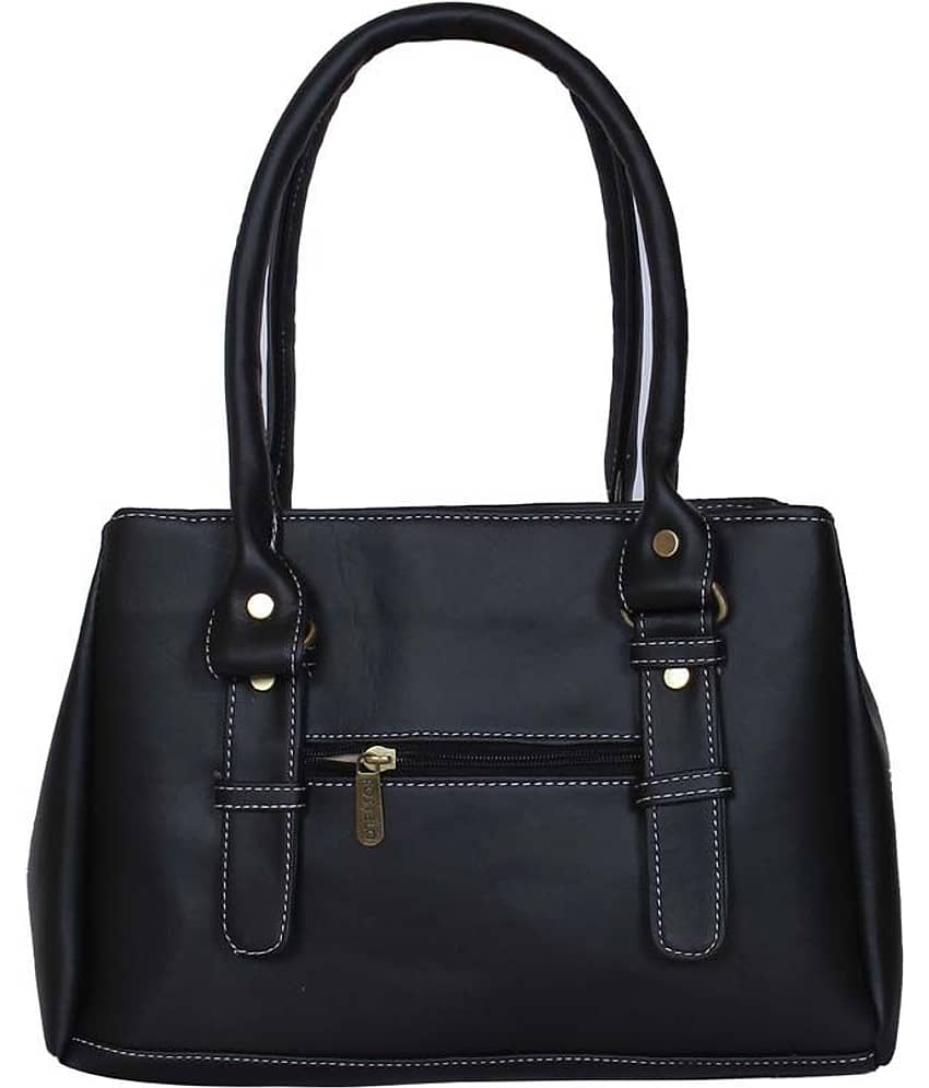 Fostelo - Blue Faux Leather Shoulder Bag view 2