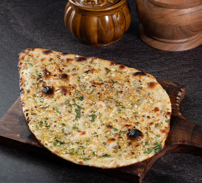 Garlic naan