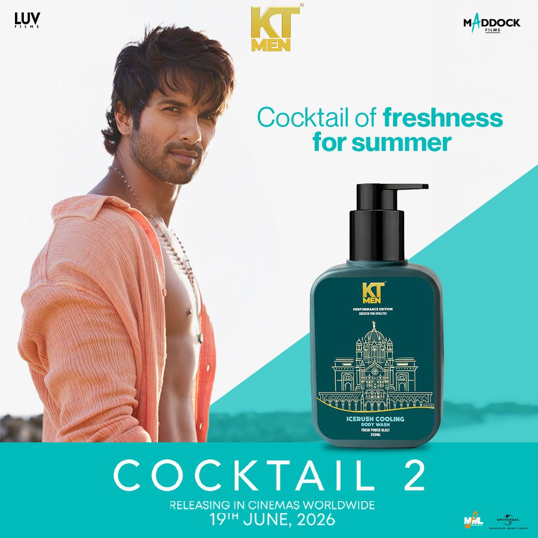 KT Men (Cocktail 2 edition) Ice Rush Cooling Body Wash - 250ml