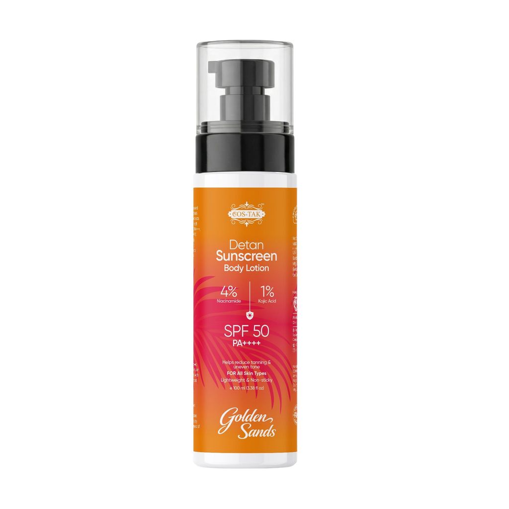 Golden Sands SPF 50 PA++++ Detan Sunscreen Body Lotion view 2