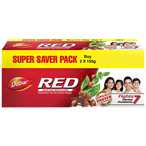 Dabur Red Tooth Paste 200Gm* 2