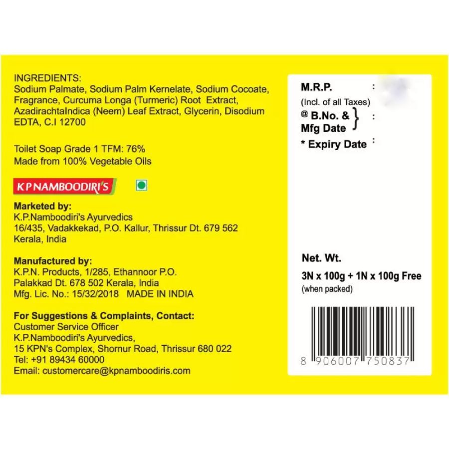 KPN Turmeric 3 Plus 1 100 Gms view 2