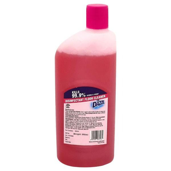 Dazzl Floral Disinfectant Floor Cleaner, 500 ml view 2