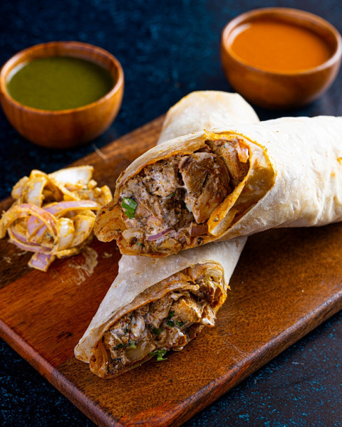 Bhatti chaap roll
