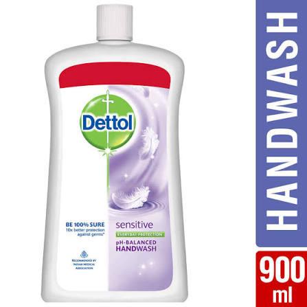 DETTOL HANDWASH SENSITIVE 900ML