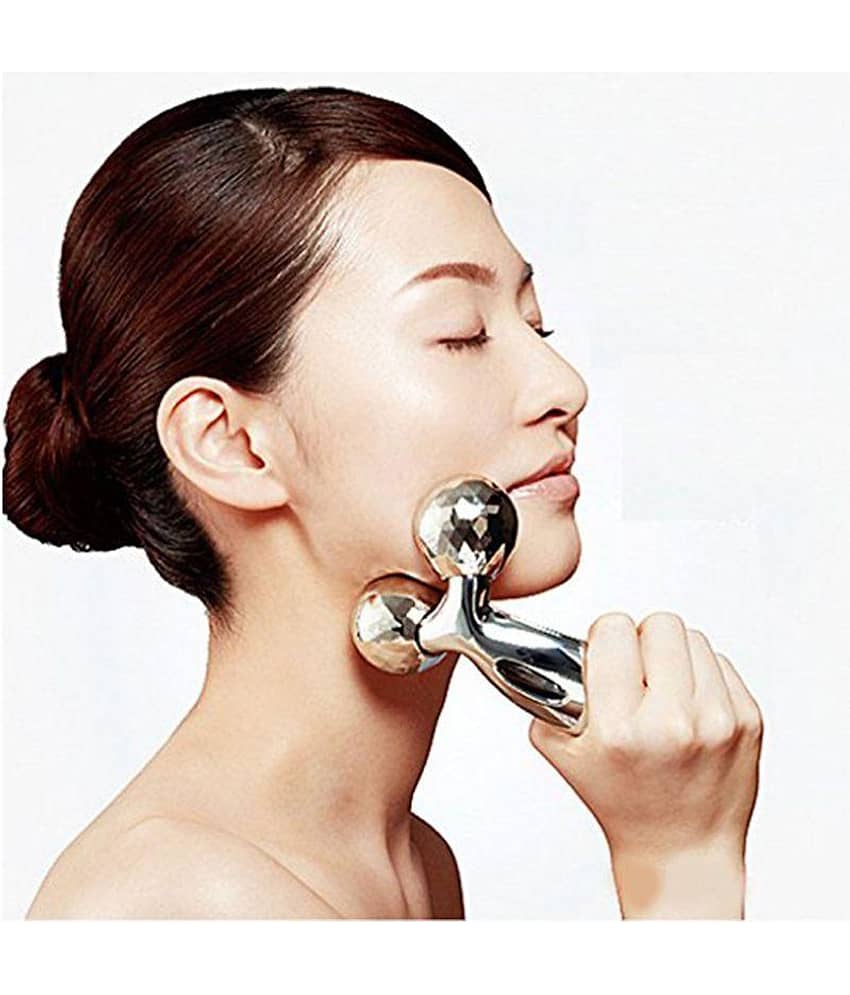 Purple Dust 3D Manual Body Roller Massager for Skin Lifting Wrinkle Remover (Pack of 1)