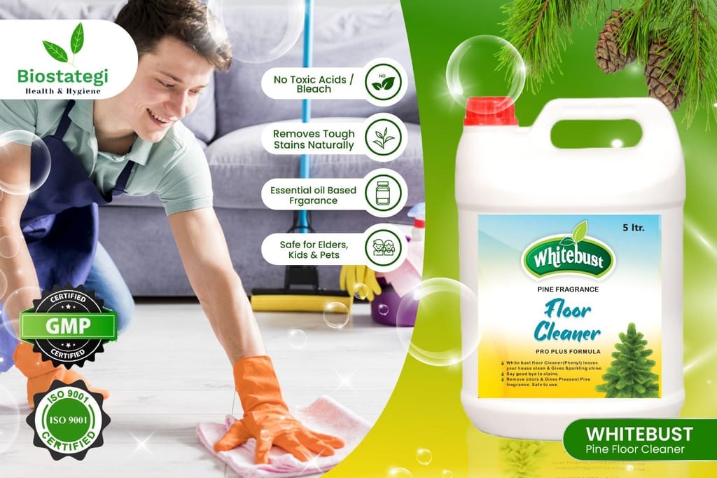 Whitebust Floor Cleaner Phenyl 5 Litre view 2
