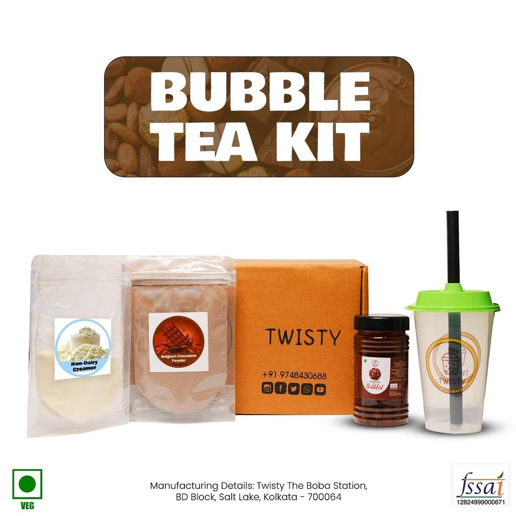 Twisty The Boba Station� - Bubble Tea Kit - 3 Servings view 2