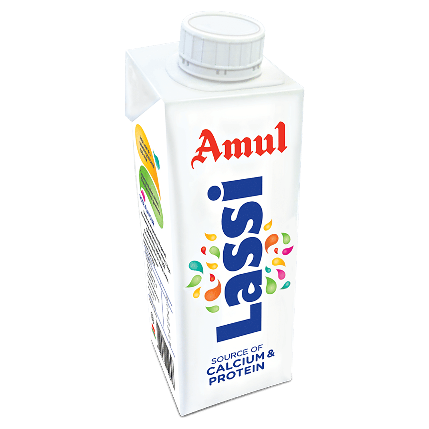 Amul Lassi - Rose Flavour, Source Of Calcium & Protein, 250 Ml Carton view 2