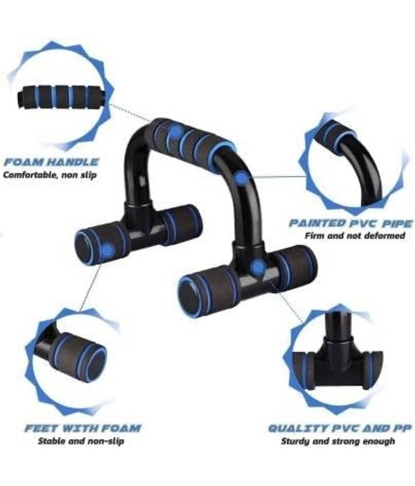 Horsefit Push Up Bar Stand For Gym & Home Exercise, Strengthens Muscles of Arms, Abdomen and Shoulders for men and women view 2