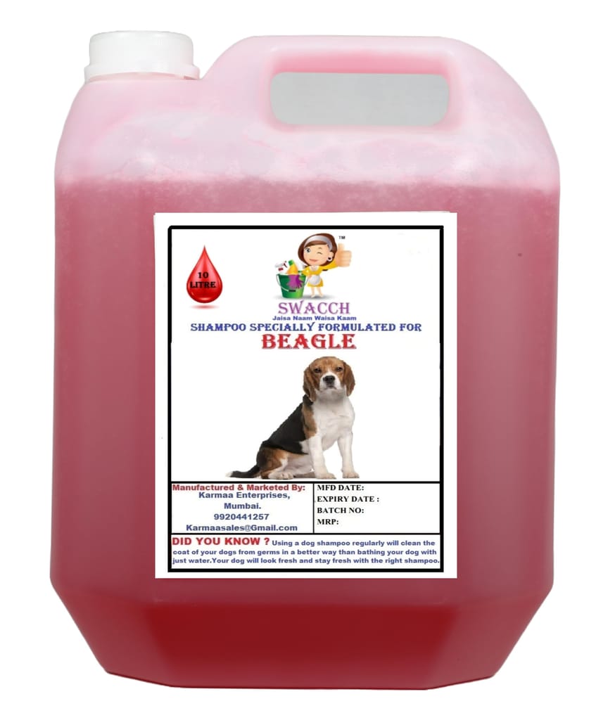 Swacch Shampoo Specially Formulated for Beagle (10 Litre) Jasmine view 2