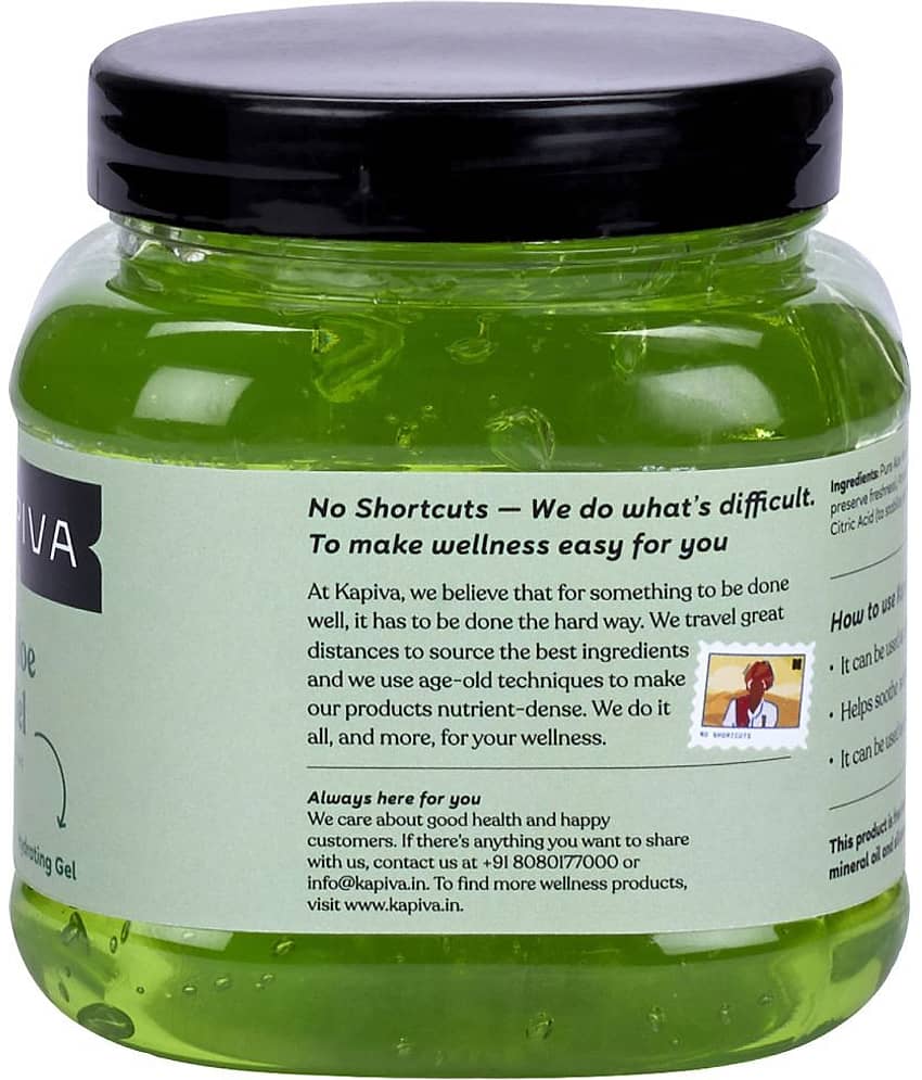 Kapiva Aloe Vera Skin Gel 500 Gm view 2