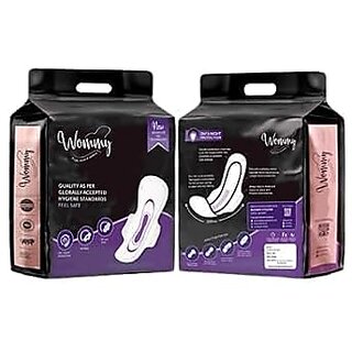 (Pack of 2)KSTAR Wommy Sanitary Pads XXL 320mm (80 Pads) | Advanced Gel Technology | Ultra Soft, Leak-Proof | Day & Night Protection for Heavy Flow view 2