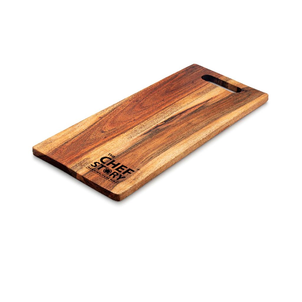 The Chef Story Wooden Chopping Board view 2