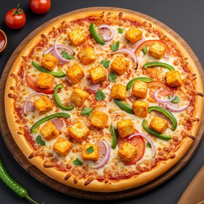 Spicy Paneer Veg Pizza