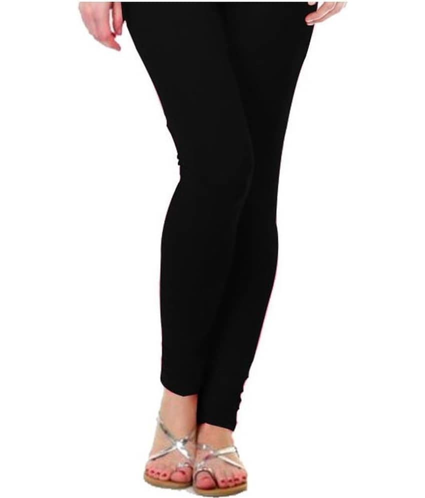 Famaya Pack of 5 Girls Cotton Leggings ( Green ) view 2