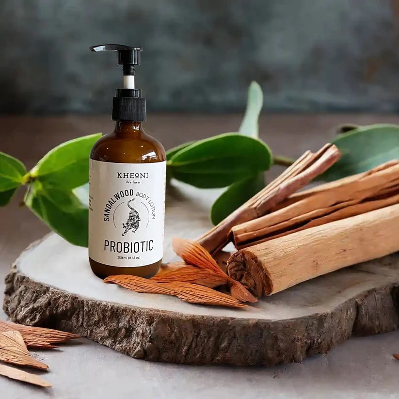 Probiotic Sandalwood Body Lotion view 2