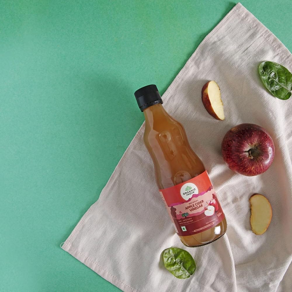 Organic India Apple Cider Vinegar 500 Ml view 2