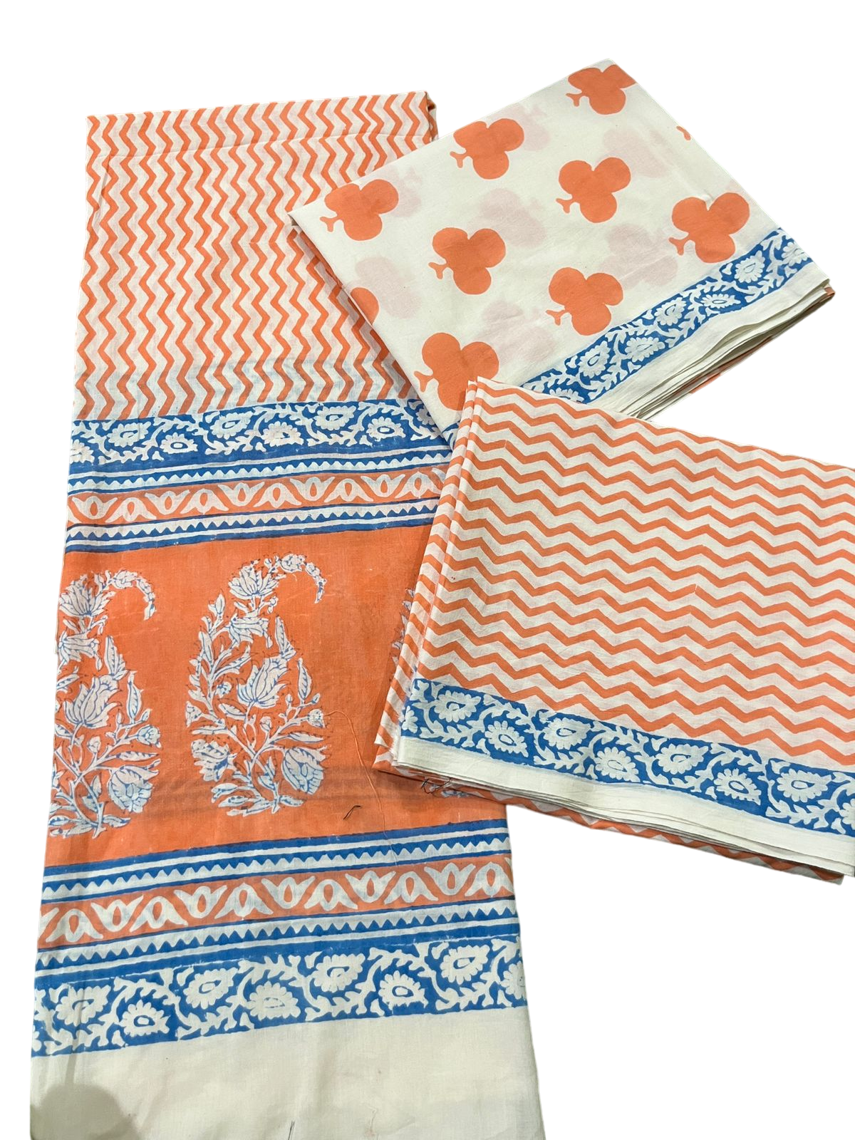Vibrant Baag Indico Print Fabric - All-Natural Indigo Colors, Eco-Friendly, Perfect for Fashion & Home Decor