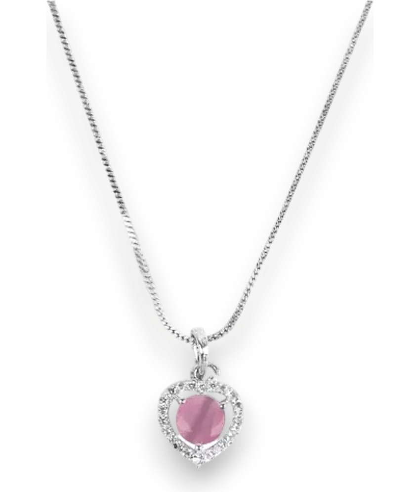 AKLINA Silver Pendant set ( Pack of 1 ) view 2